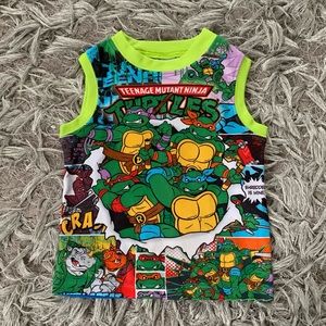 Teenage Mutant Ninja Turtles Nickelodeon Tank Top Size 18M
